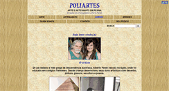 Desktop Screenshot of poliartes.com.br